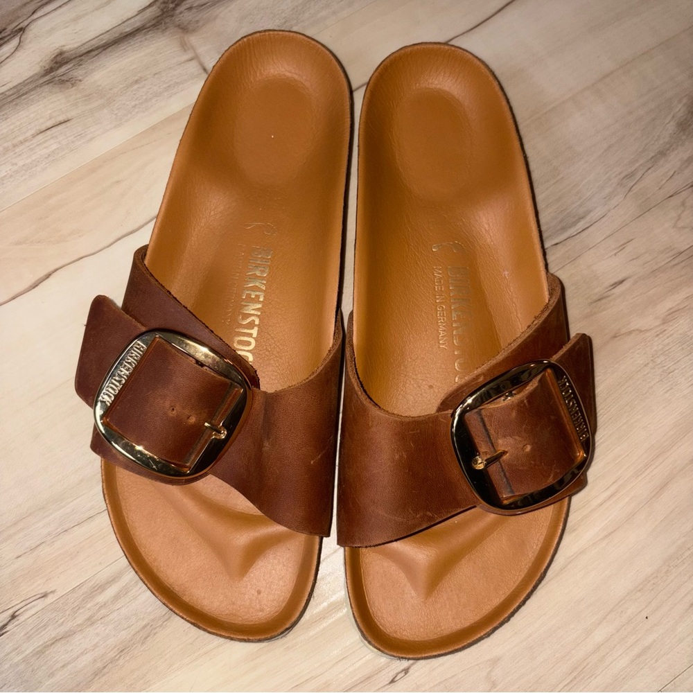 Birkenstock

Madrid Big-Buckle Leather Sandals